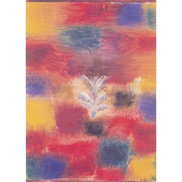Paul Klee. Kleiner Baum im Gebüsch, 1919