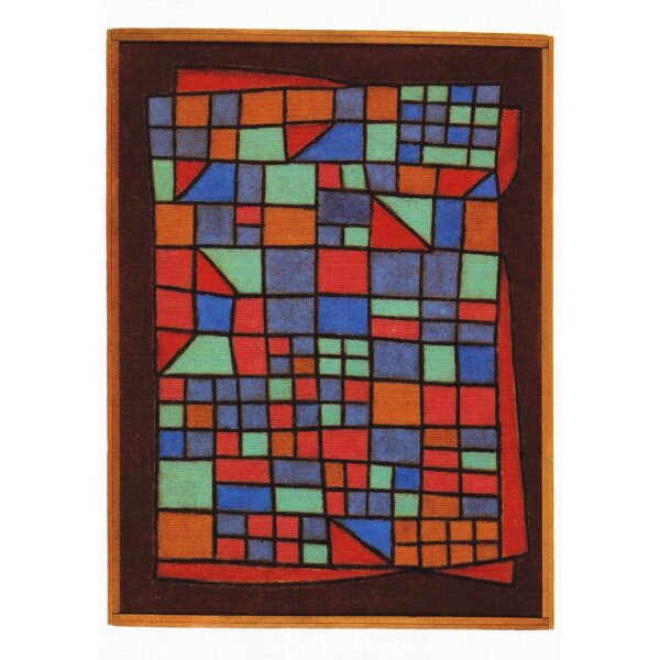 Paul Klee. Glas-Fassade, 1940