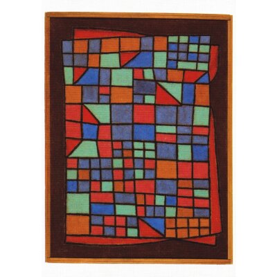 Paul Klee. Glas-Fassade, 1940