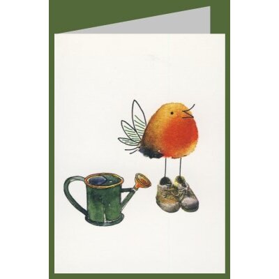 Marion Decker. Robin. Mini-Doppelkarte