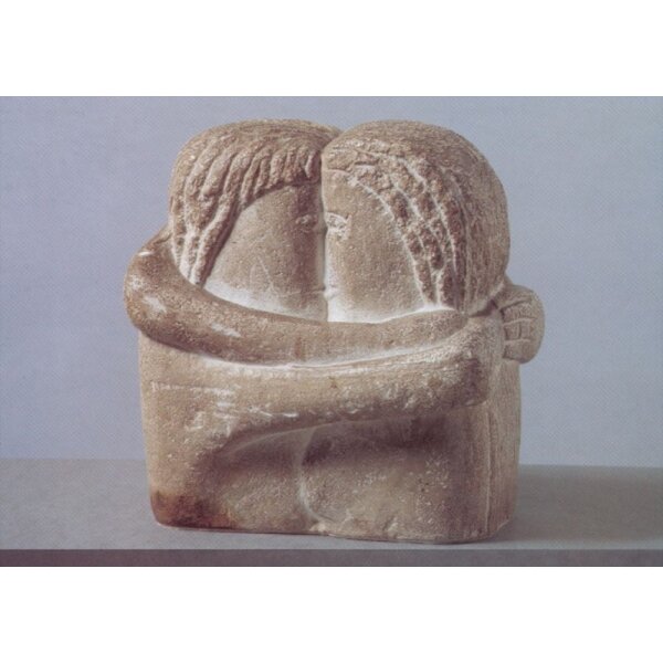 Constantin Brancusi. Der Kuss, 1907