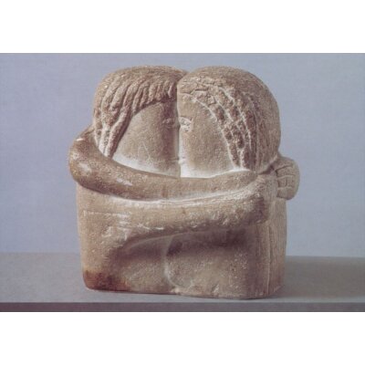 Constantin Brancusi. Der Kuss, 1907