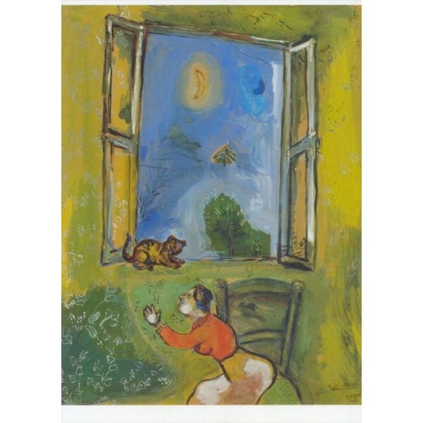 Marc Chagall. Am Fenster, 1927/28