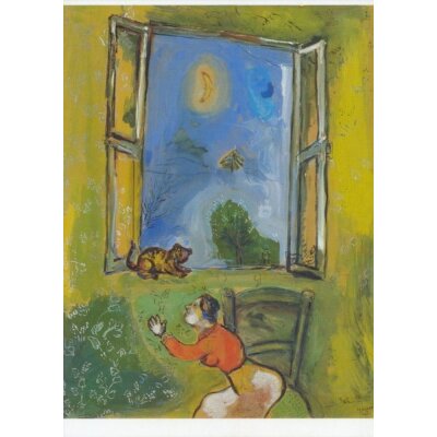 Marc Chagall. Am Fenster, 1927/28