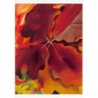 Georgia O´Keeffe. Eichenblätter