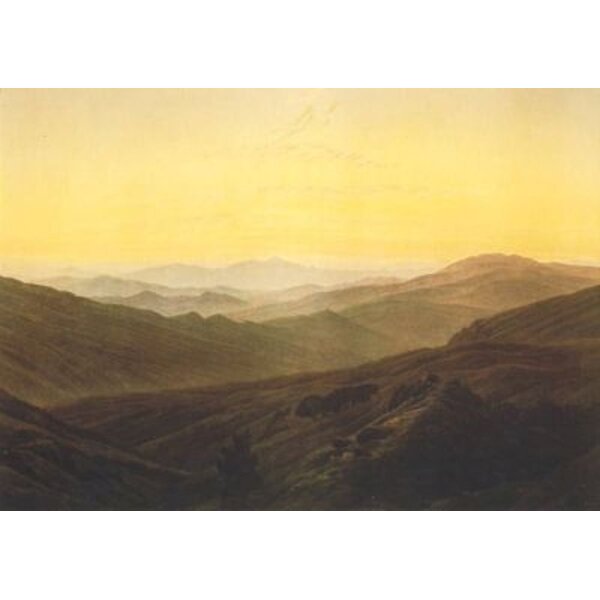 Caspar David Friedrich. Vor Sonnenaufgang