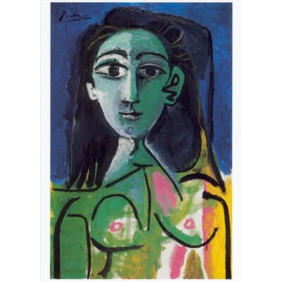 Pablo Picasso. Weibliche Halbfigur, 1963