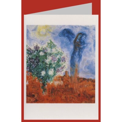 Marc Chagall. Liebhaber über St. Paul, 1970/71