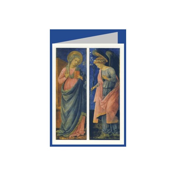 Filippo Lippi. Verkündung. große DK