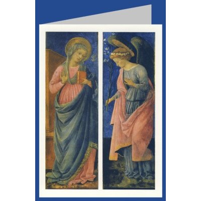 Filippo Lippi. Verkündung. große DK