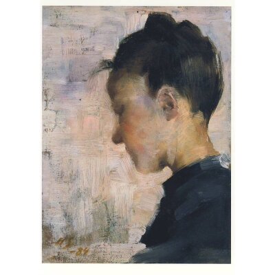 Helene Schjerfbeck. Profil einer Frau, 1884