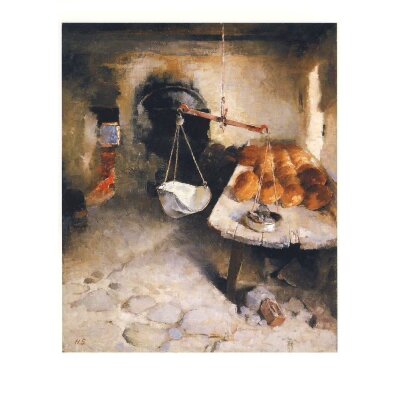 Helene Schjerfbeck. Die Bäckerei, 1887