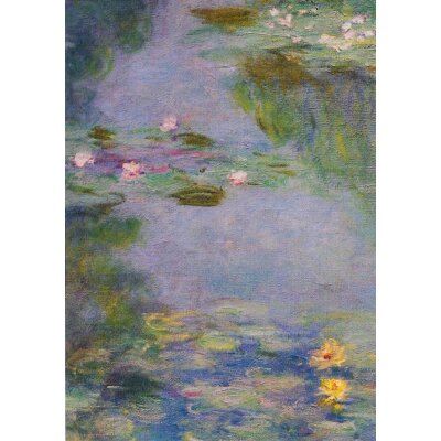 Claude Monet. Seerosen, Ausschnitt 1908