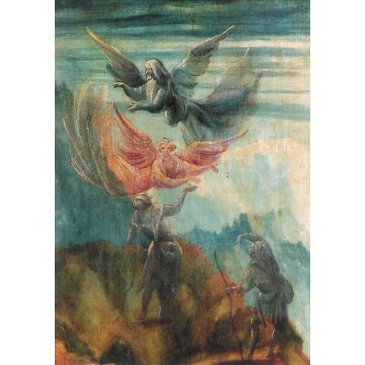Matthias Grünewald. Verkündung an die Hirten....