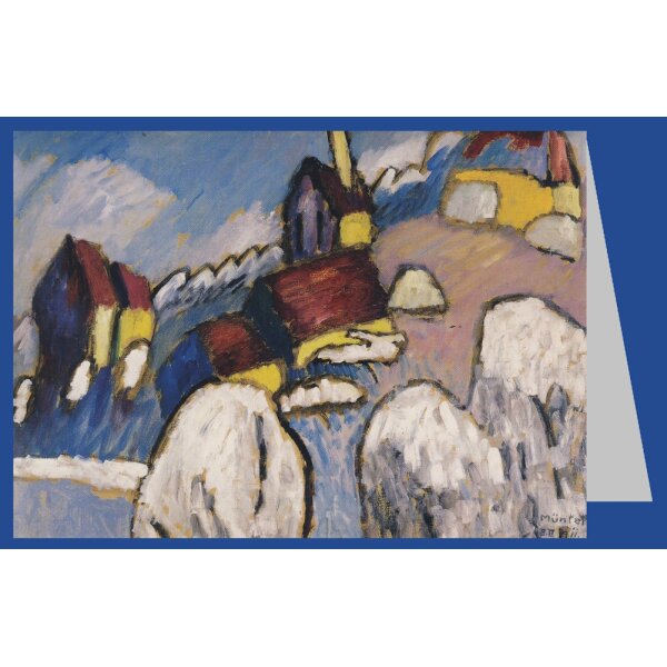 Gabriele Münter. Reiflandschaft, 1911