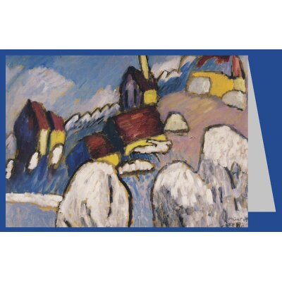 Gabriele Münter. Reiflandschaft, 1911