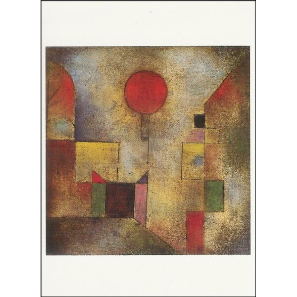 Paul Klee. Roter Ballon, 1922