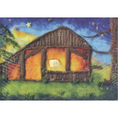 Heike Schwarzgruber. Adventskalender mit 24 Türen