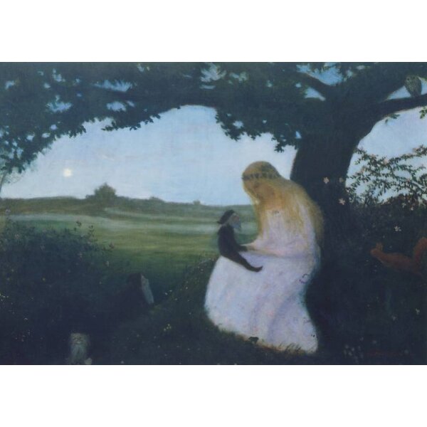 Otto Modersohn. Waldfrau, 1901