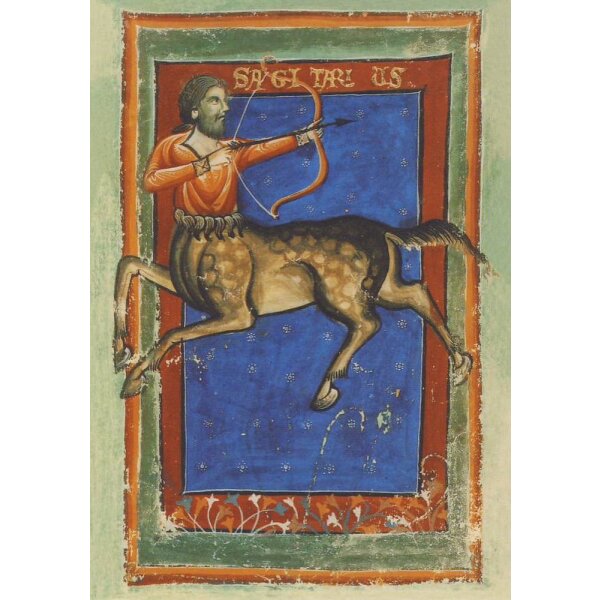 Liber Astrologiae, 14. Jh. Schütze