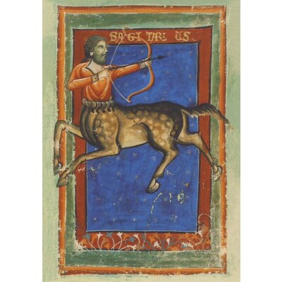 Liber Astrologiae, 14. Jh. Schütze