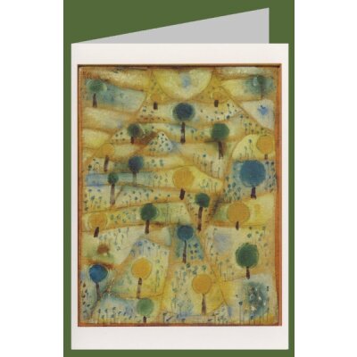 Paul Klee. Kleine rhytmische Landschaft, 1920