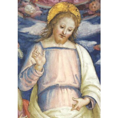 Raffael. Segnender Christus, Auss.