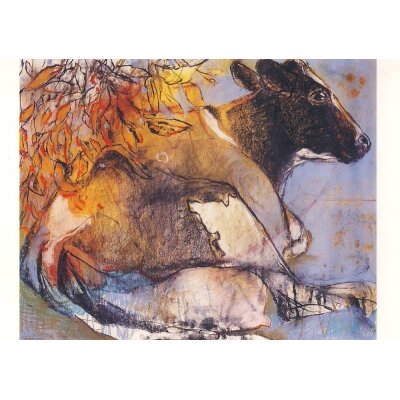 Loes Botman. Beschützte Kuh, 2000