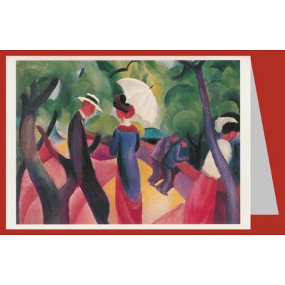 August Macke. Promenade, 1913