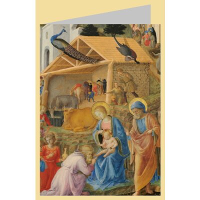 Angelico. Anbetung der Koenige, um 1443-45