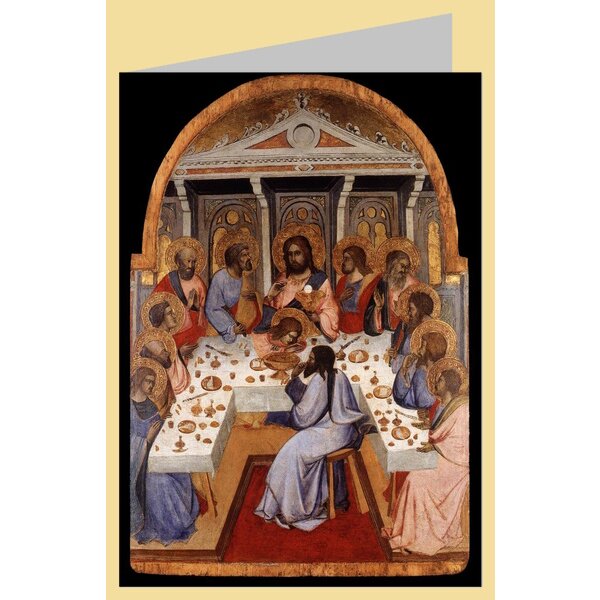 Agnolo Gaddi. Letztes Abendmahl, um 1395