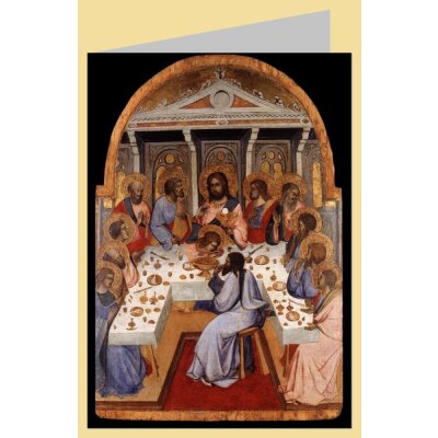 Agnolo Gaddi. Letztes Abendmahl, um 1395