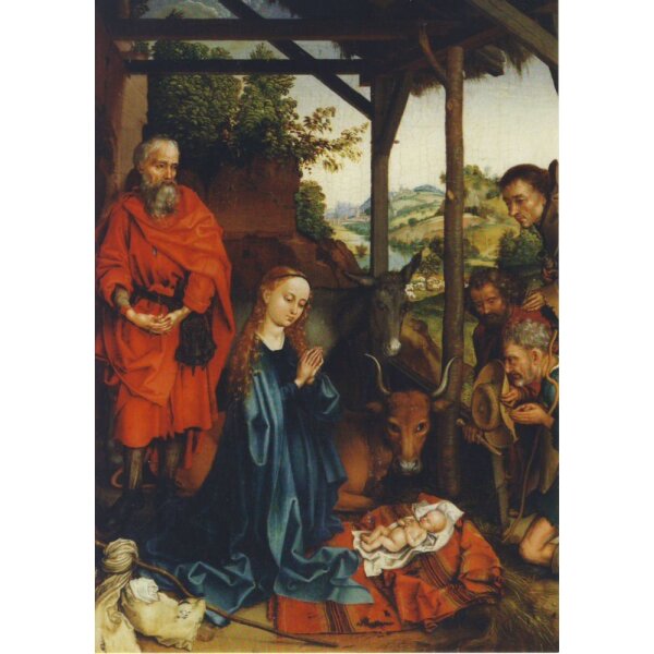 Martin Schongaue. Die Geburt Christi, um 1480