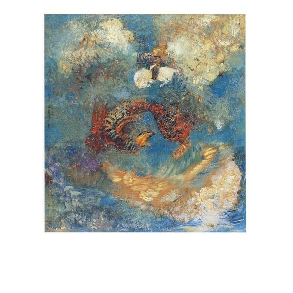 Odilon Redon. Der Kampf mit dem Drachen, ca. 1907