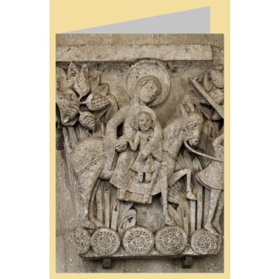 Autun. Heilige Familie auf der Flucht nach Ägypten
