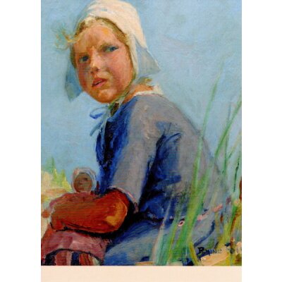 Poppe Folkerts. Friesenkind in der Düne/Hanna, 1924
