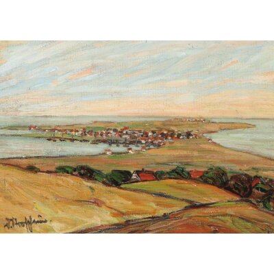 Dorothea Stroschein. Inselblick Hiddensee