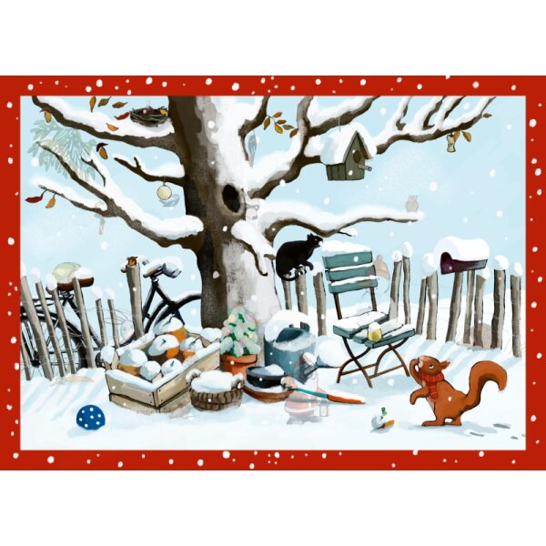 Thomas Müller. Große Tier -. Adventskalender. Eichhörnchens Winterwelt
