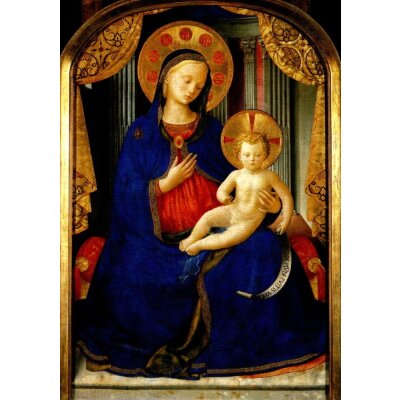 Fra Angelico. Maria mit Kind