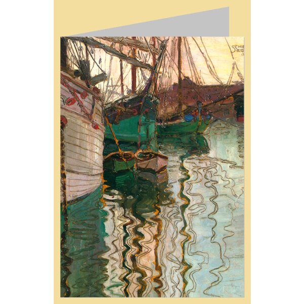 Egon Schiele. Hafen von Triest, 1907
