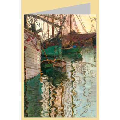 Egon Schiele. Hafen von Triest, 1907
