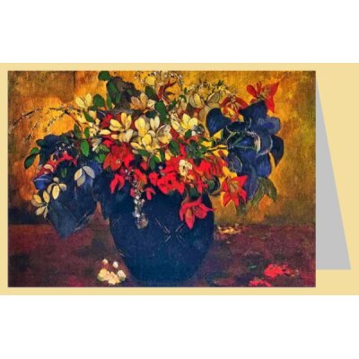 Paul Gauguin. Blumenvase, 1896