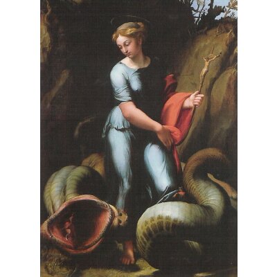 Raffael. Die heilige Margarethe
