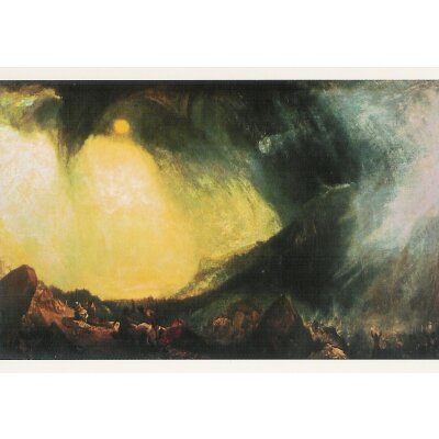 Joseph Mallord William Turner. Schneesturm