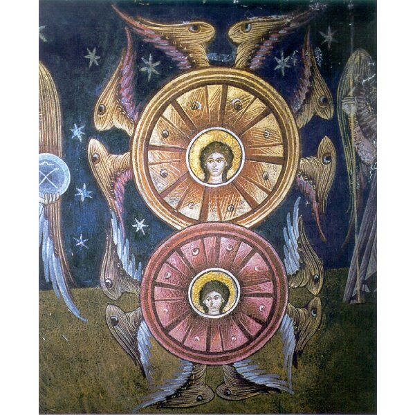 Byzantinisch. Engelwesen - Räder