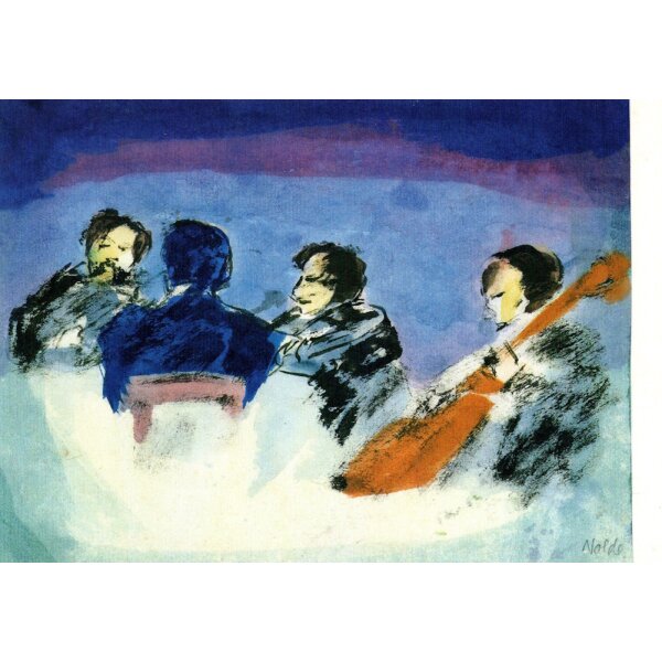 Emil Nolde. Musikkapelle, 1910/11
