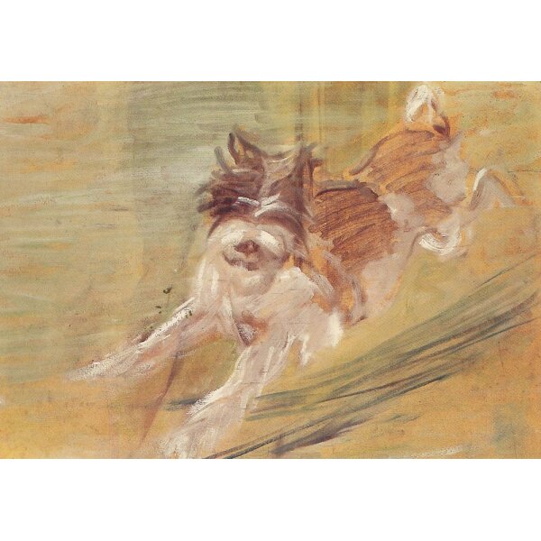 Franz Marc. Springender Hund "Schlick", 1908