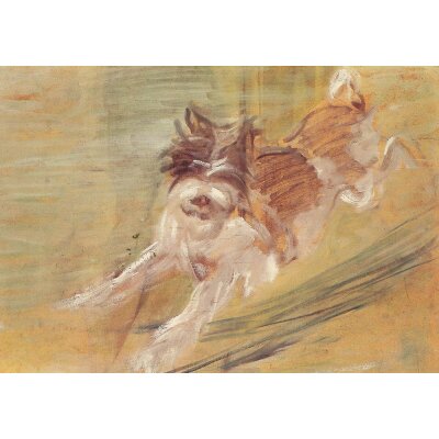 Franz Marc. Springender Hund "Schlick", 1908