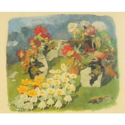 Ernst Kreidolf. Bei den Alpenrosen, 1918/1919