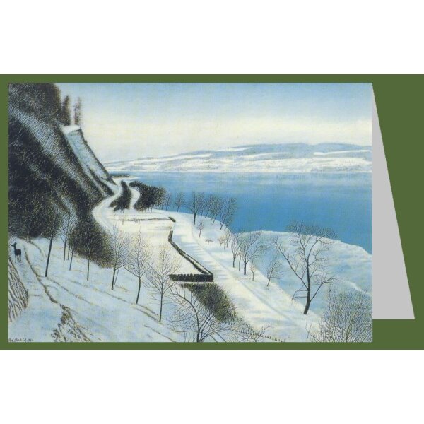Adolf Dietrich. Winterlandschaft, 1941